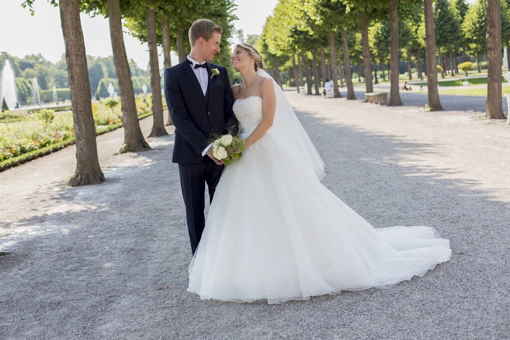 Hochzeitsfotos in Paris – Portfolioaufnahme eins
